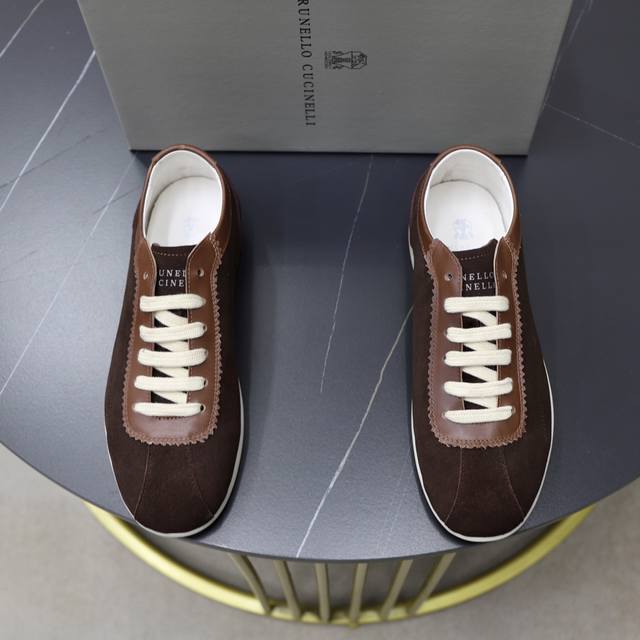 Factory Price Pp: Brunello Cucinelli Bc Washed Suede Rubber-soled Shoes This pa