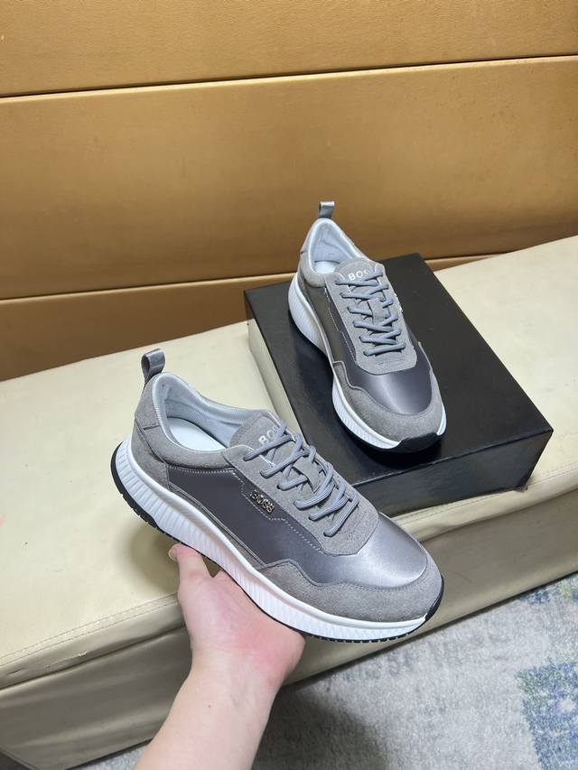 Boss Original quality.~ Unique modern style sports shoes. A must-have for trendy