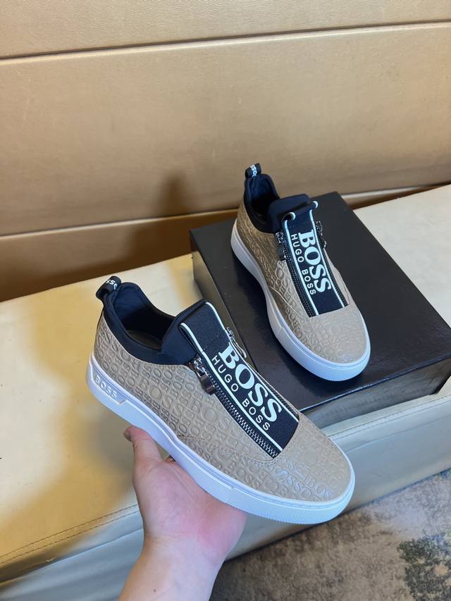 Boss original quality.~ Unique modern style sports shoes. A must-have for trendy