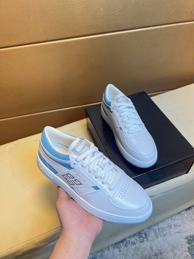 Givenchy -High-end quality original -Upper: Nappa calfskin, suede calfskin, bran