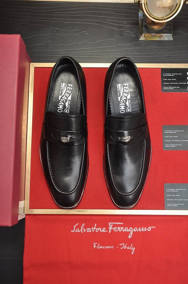 factory price P Ferragamo Ferragamo counter latest model original imported open