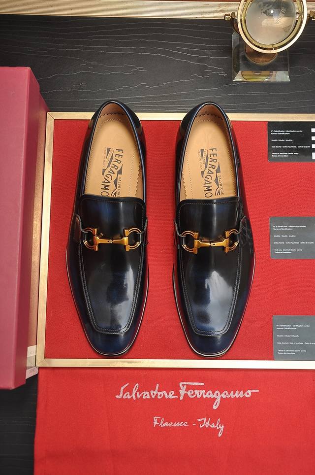 factory price P Ferragamo Ferragamo counter latest model original imported open