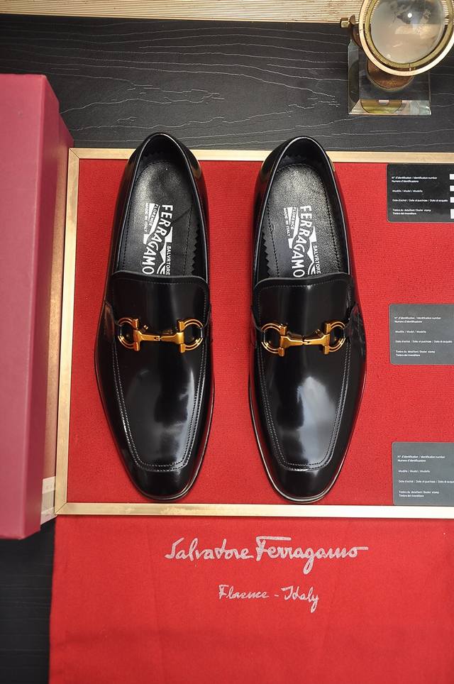 factory price P Ferragamo Ferragamo counter latest model original imported open