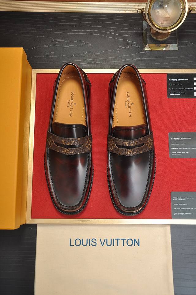Factory price P Lv original cowhide lining Lv latest genuine leather business s