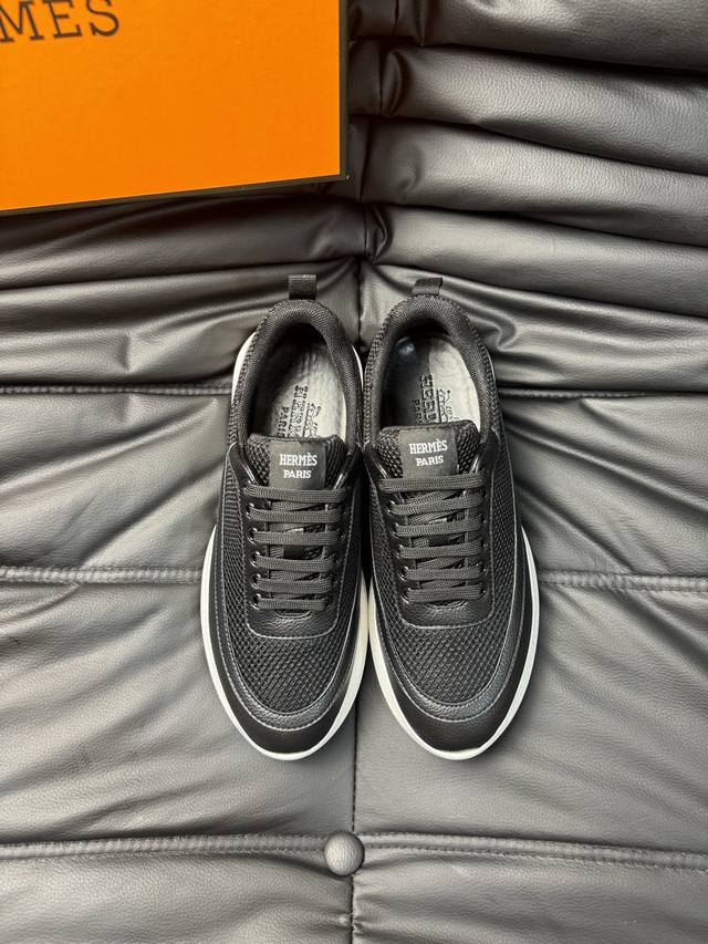 Hermes -High-end quality original -Upper: Nappa calfskin embossed thickened merc