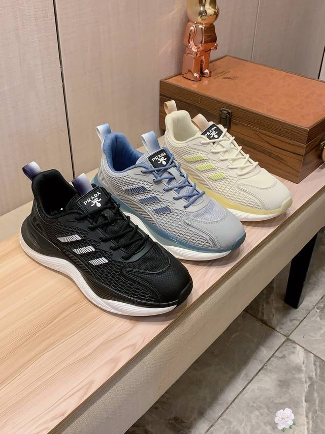 New Style: Factory Price Prada* Latest Hot Style Casual Shoes, Top Brand Luxury