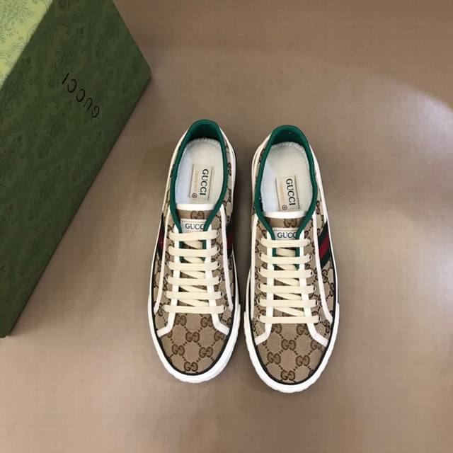 G Tennis 1977 series, couple Gg sports canvas shoes! Purchase the original 1:1 r