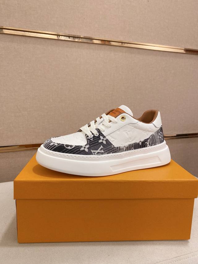 factory P price Lv~Louis Vuitton trendy men's shoes new models shipped latest m