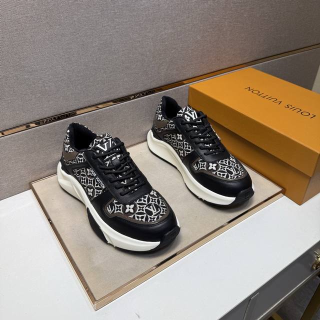 Factory price Pp Lv~ Men's casual shoes 2025Z counter simultaneous sale Size: 3