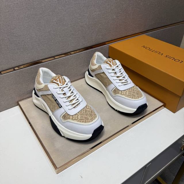 Factory price Pp Lv~ Men's casual shoes 2025Z counter simultaneous sale Size: 3