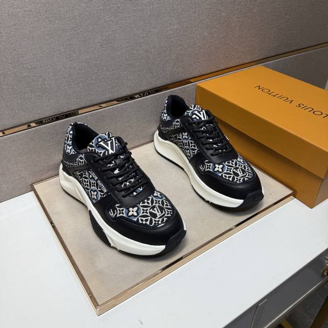 Factory price Pp Lv~ Men's casual shoes 2025Z counter simultaneous sale Size: 3