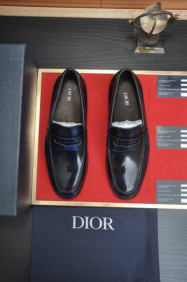 Factory price P Dior water-dyed cowhide lining Dior original 1:1 high quality f