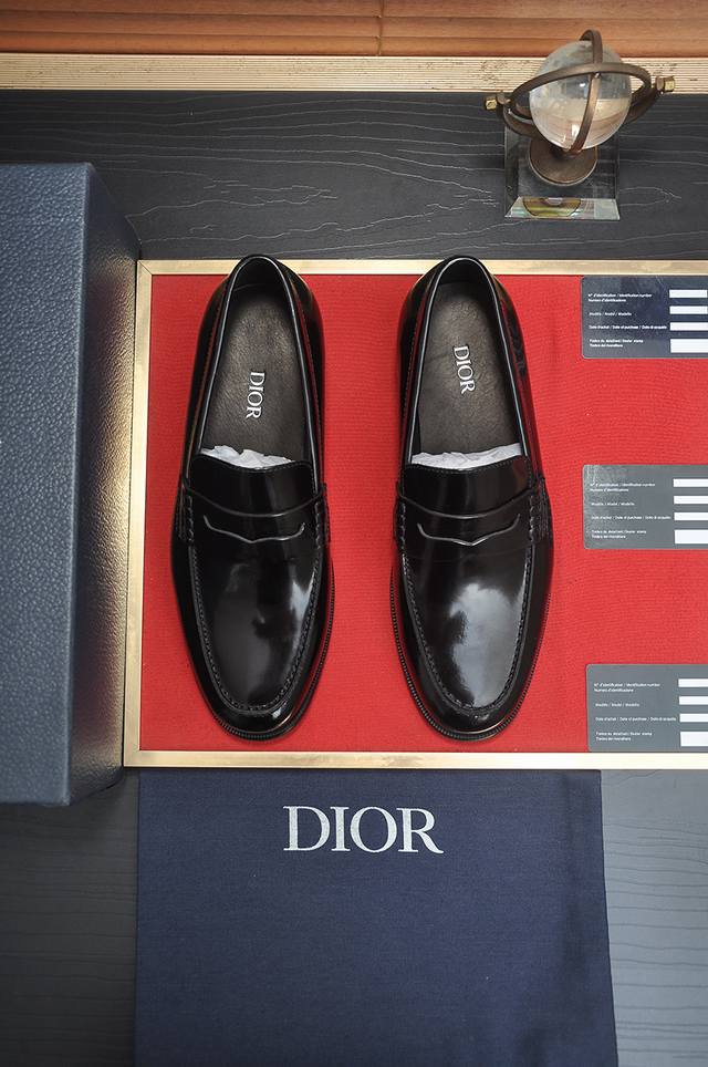 Factory price P Dior water-dyed cowhide lining Dior original 1:1 high quality f