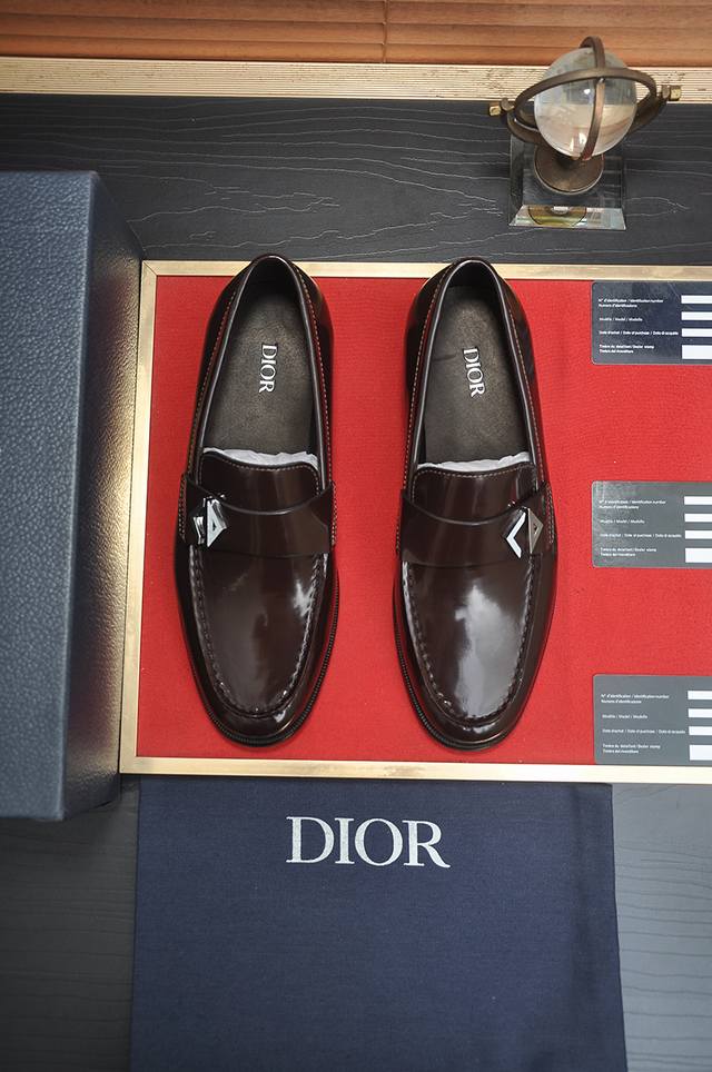 Factory price P Dior water-dyed cowhide lining Dior original 1:1 high quality f