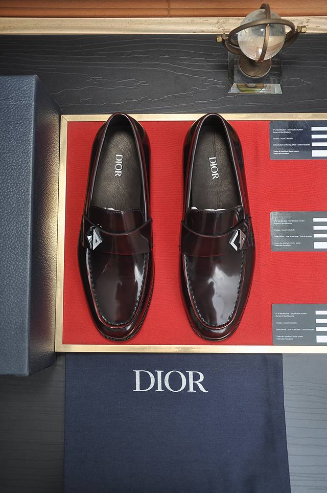 Factory price P Dior water-dyed cowhide lining Dior original 1:1 high quality f