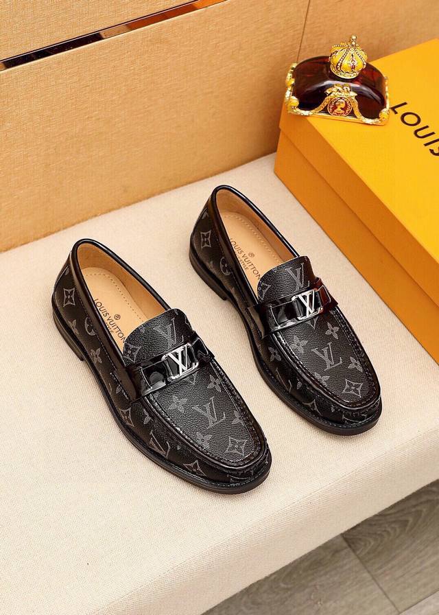 Product trademark: Louis Vuitton casual leather shoes Regular size: 38-44 45 Cu