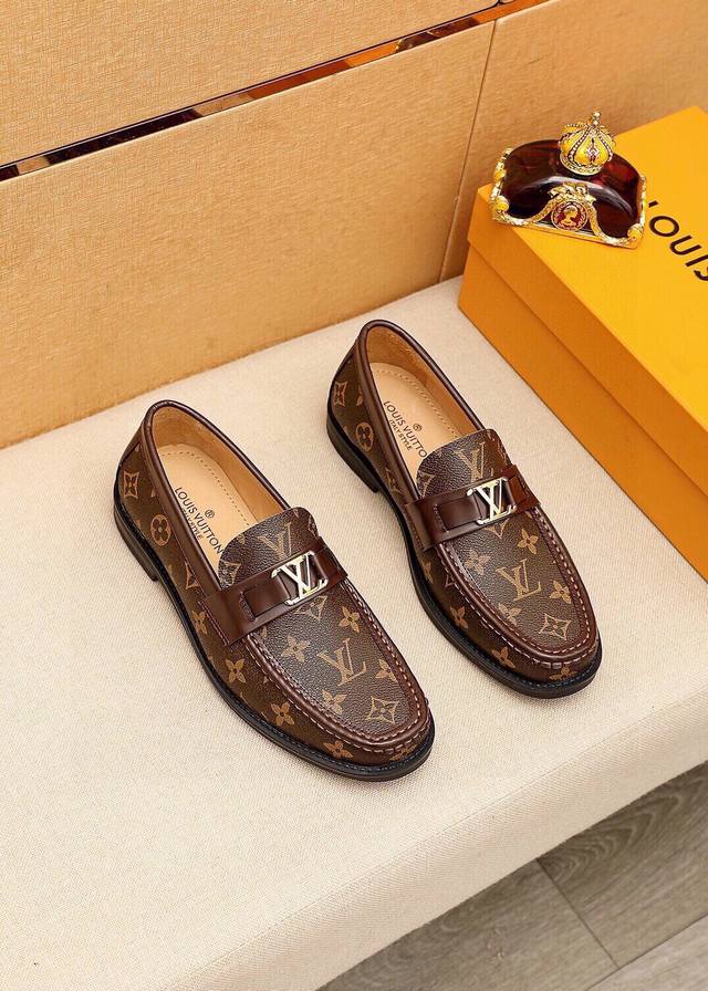 Product trademark: Louis Vuitton casual leather shoes Regular size: 38-44 45 Cu