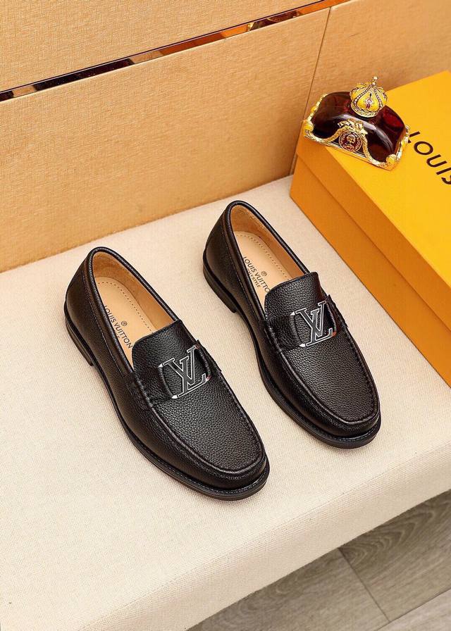 Product trademark: Louis Vuitton casual leather shoes Regular size: 38-44 45 Cu