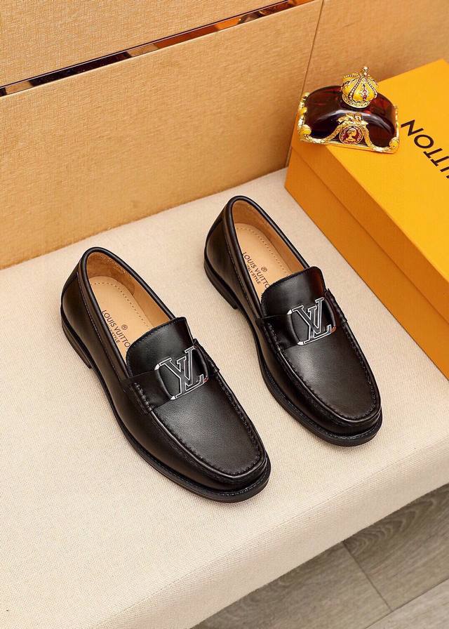 Product trademark: Louis Vuitton casual leather shoes Regular size: 38-44 45 Cu