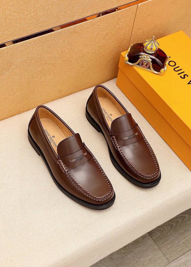 Product trademark: Louis Vuitton casual leather shoes Regular size: 38-44 45 Cu