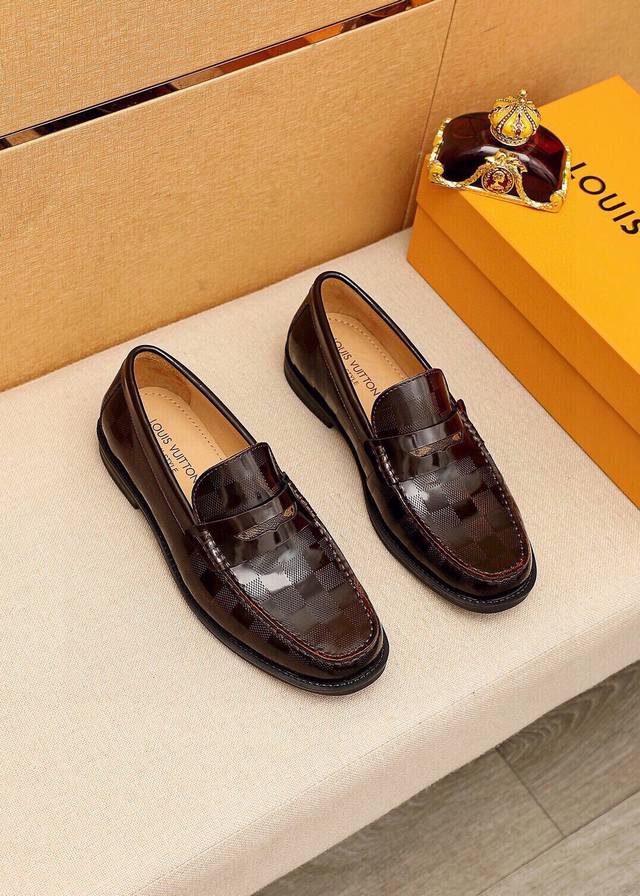 Product trademark: Louis Vuitton casual leather shoes Standard size: 38-44 45 C
