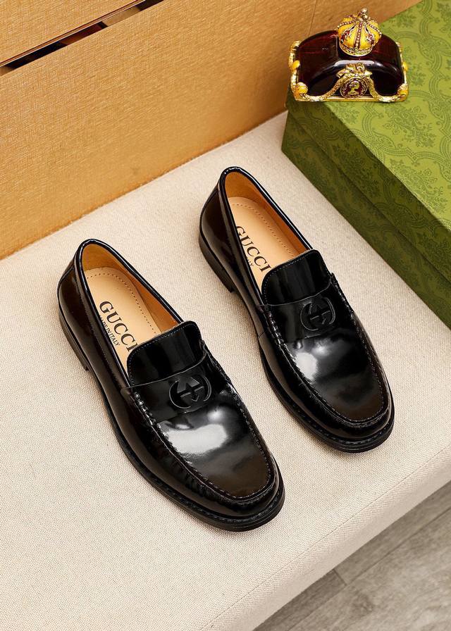 Product trademark: Gucci casual leather shoes Regular size: 38-44 45 Customized