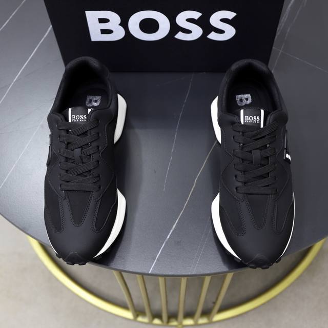 Factory Price Pp: Boss men's casual sports shoes, original mold, upper made of