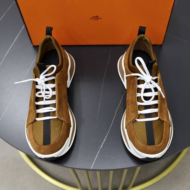 Herm** -High-end quality original -Upper: imported calfskin, imported calfskin,