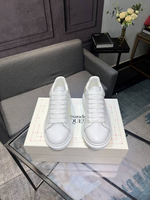 Alexander Mcqueen authentic demolition 1:1 top McQueen original leather material