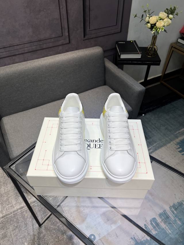 Alexander Mcqueen authentic demolition 1:1 top McQueen original leather material