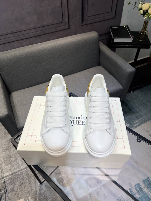 Alexander Mcqueen authentic demolition 1:1 top McQueen original leather material