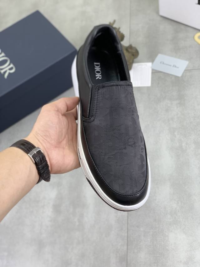 Factory P price P actual price Dior 2025 Dior original lace-up low-top men's sho