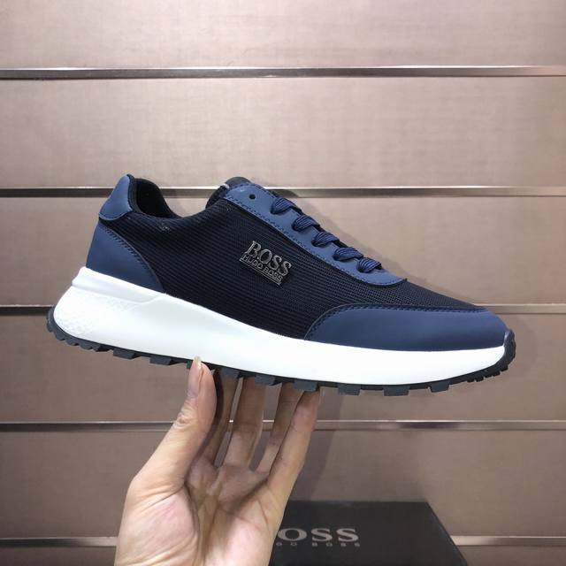 Factory P batch Boss highest version men's shoes on the market, welcome 1:1 com