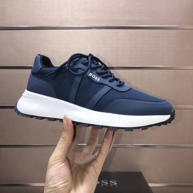 Factory P batch Boss market's highest version men's shoes, welcome 1:1 comparis