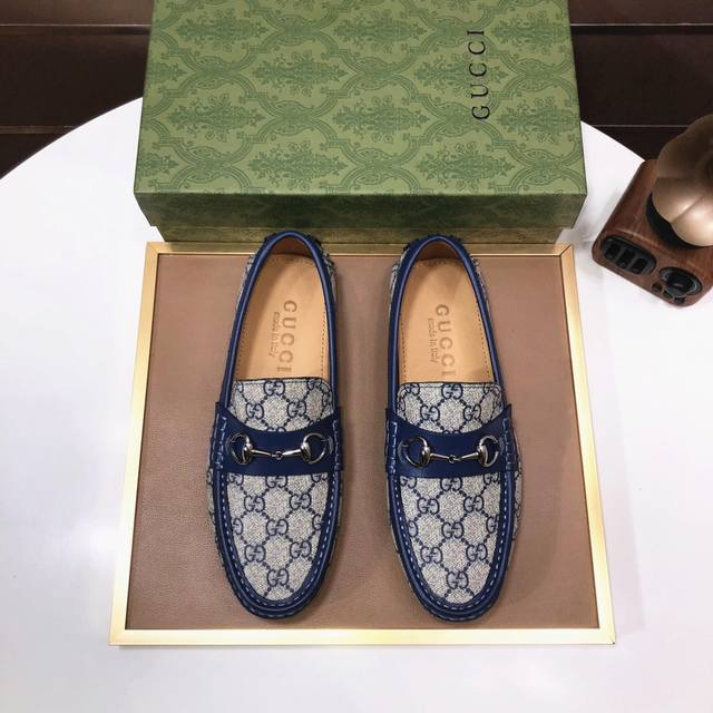 Factory P batch Gucci high-end cowhide new Gucci* Gucci loafers! Made of import