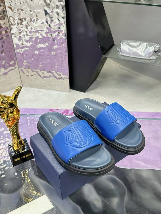 Factory price Pp: Dior slippers high-end 1:1 mold customization, original upgra