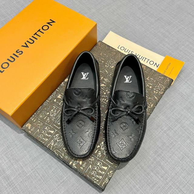 L Home Men's Go-Doo Shoes Official Website Synchronous Market Top Version Cowhid