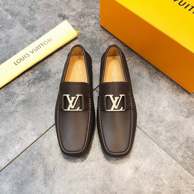 L Home Men's Goto Shoes Official Website Synchronous Market Top Version Cowhide