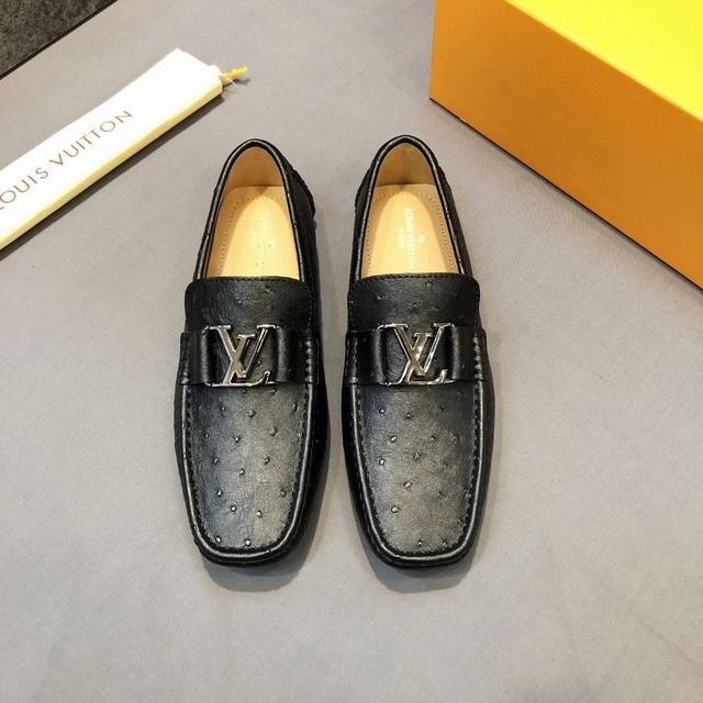 L Home Men's Tods Shoes Official Website Synchronous Market Top Version Ostrich