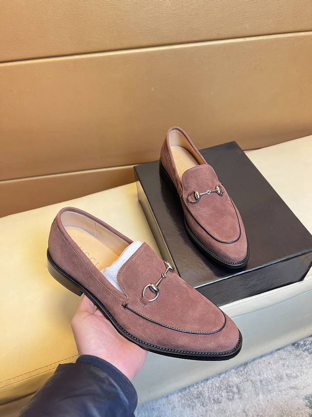 Top purchasing agent Gucci street-blasting male height-increasing rubber-soled
