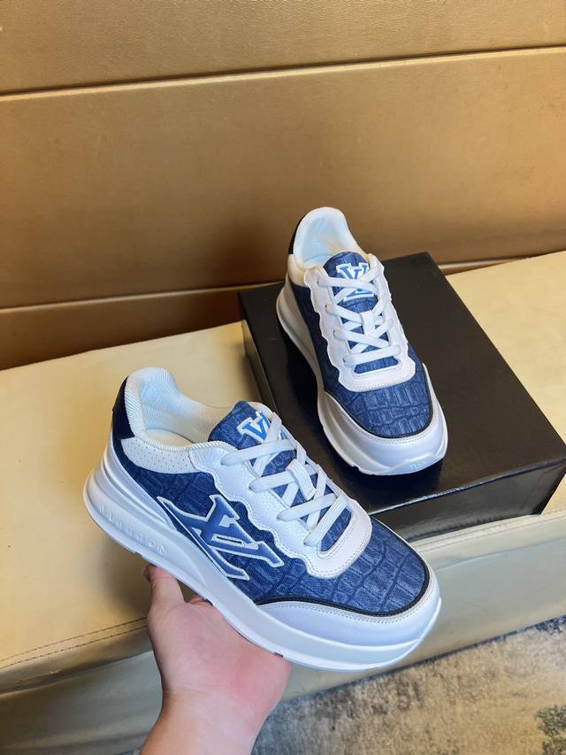 Original quality exclusive first Louis Vuitton unique modern style sports shoes