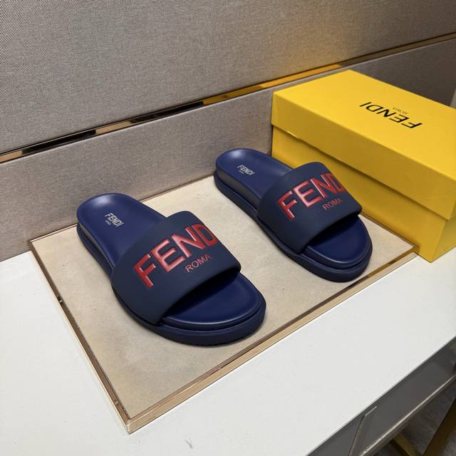 Factory price Pp Fen~ Men's casual slippers 2025Z counter simultaneous sale Siz