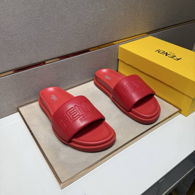 Factory price Pp Fen~ Men's casual slippers 2025Z counter simultaneous sale Siz