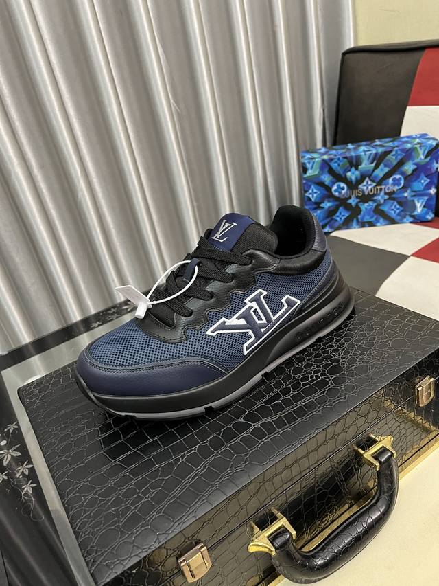 Factory Price Pp: Lv new men's high-end casual sports shoes, made of imported t