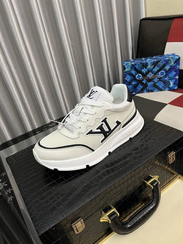 Factory Price Pp: Lv new men's high-end casual sports shoes, made of imported t