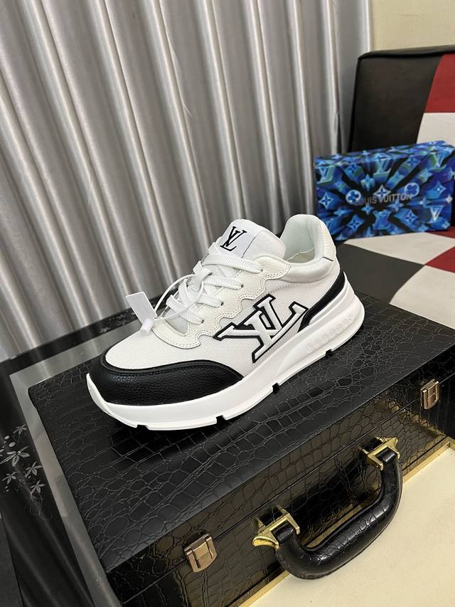 Factory Price Pp: Lv new men's high-end casual sports shoes, made of imported t