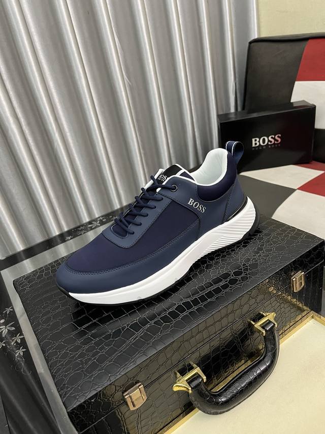 Factory Price Pp: Boos men's casual shoes original quality uppers made of impor