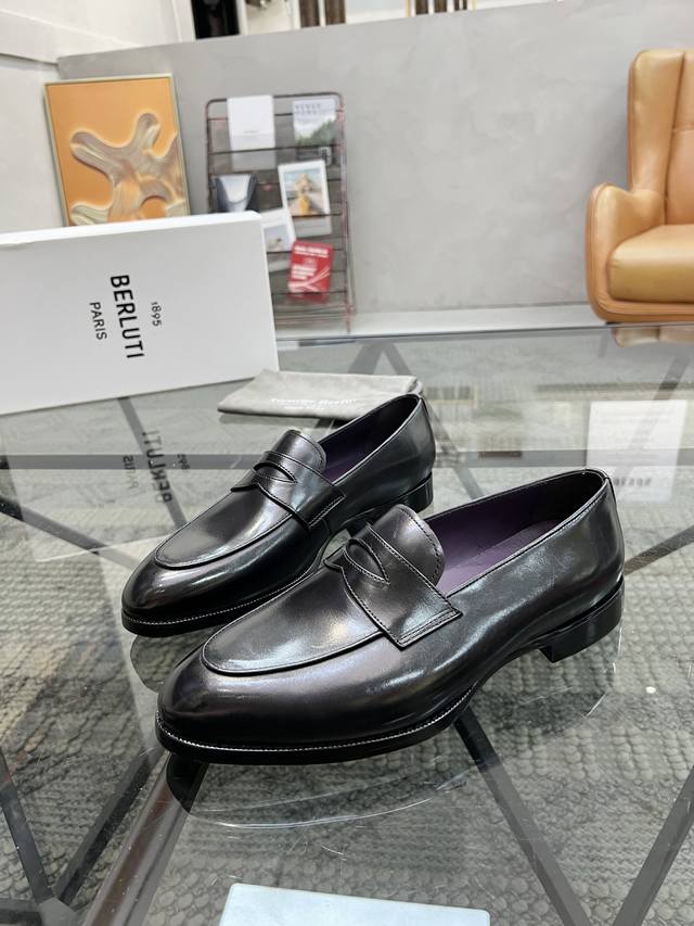 B Top purchasing Blue Street Men's Casual Series Leather Shoes are on sale at th