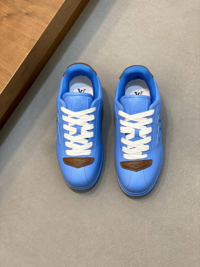 Louis Vuitton high-end quality original casual sports shoes Upper: Nappa calfski