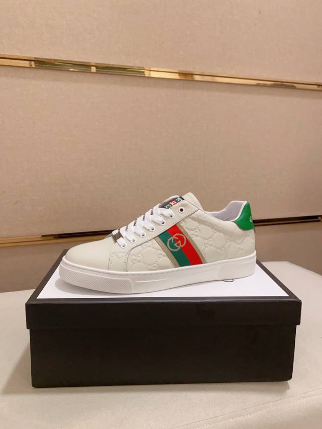 Factory P price new single shoes Gucci upper imported cowhide official website